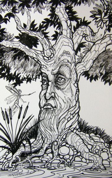 Леший дерево