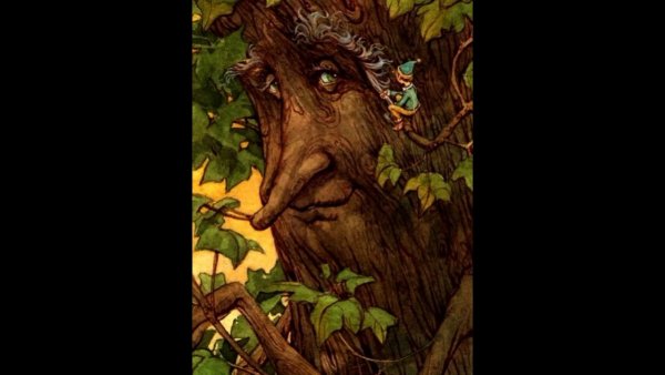 Леший в образе дерева