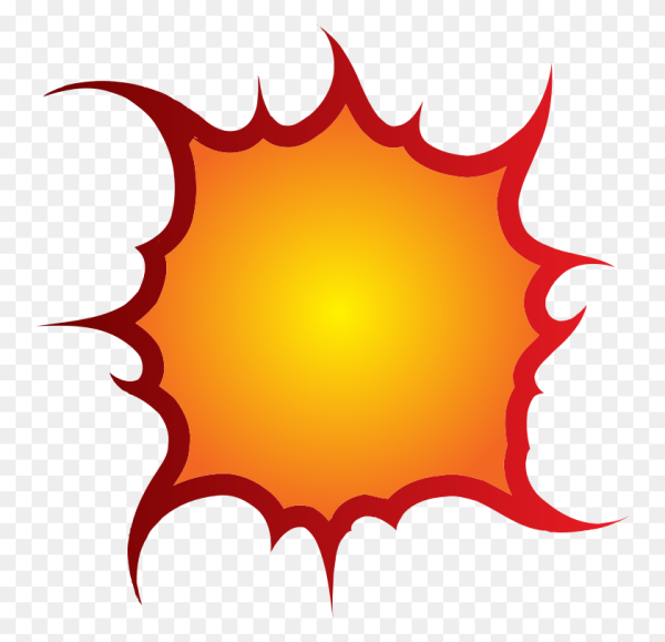 Огненный фаербол пиктограмма