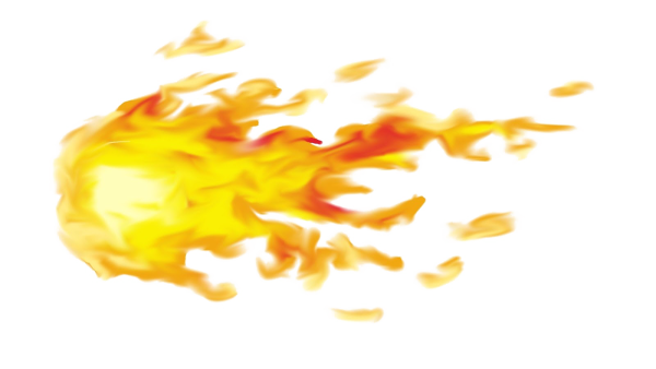 Тату Огненный узор