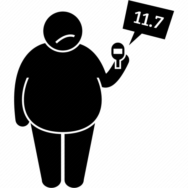 Диабет человека иконки