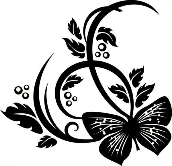 Трафарет узор