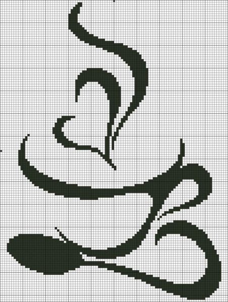 Вышивка однотонная