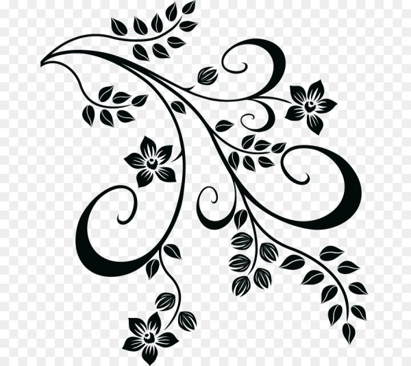 Цветочные орнаменты и узоры