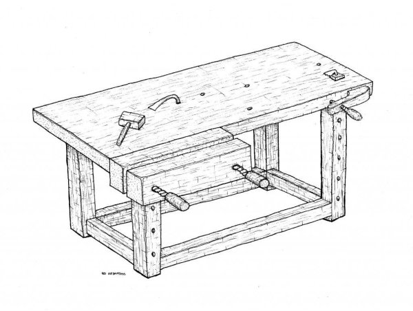 Столярный верстак 5 класс технология