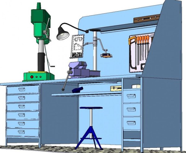 Верстак мультяшный