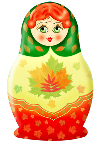 Матрешка осень