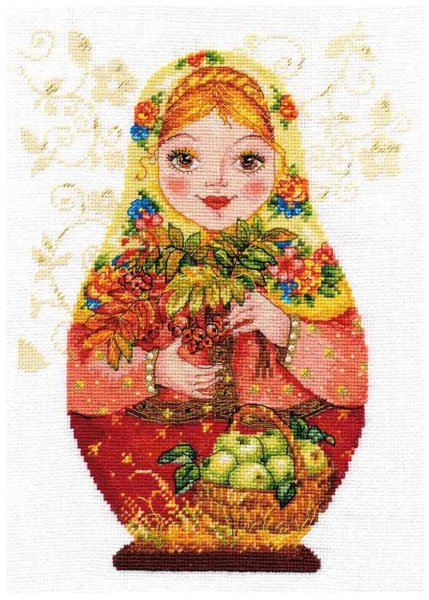 Наборы для вышивания крестом Алиса Матрёшки