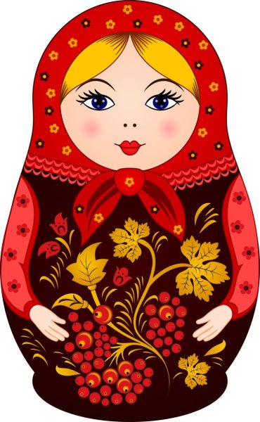 Матрешка пазл