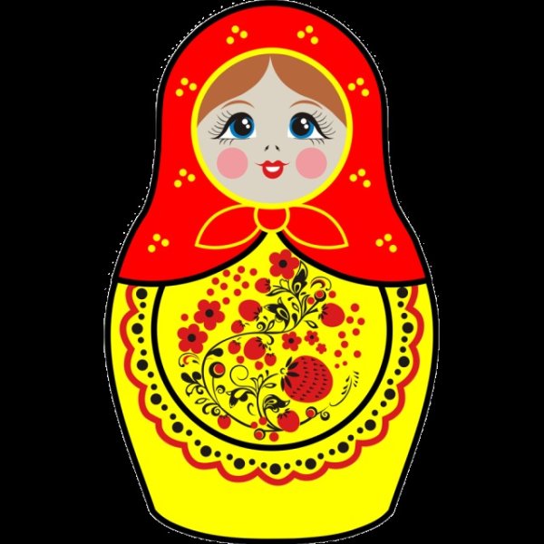 Матрешка двухсторонняя