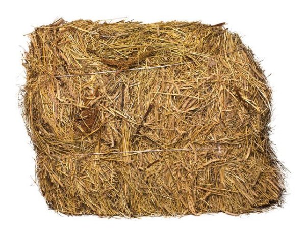 Солома в тюках