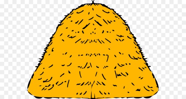 Стог сена мультяшный