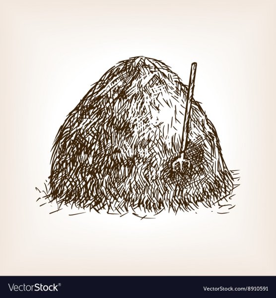 Сено раскраска