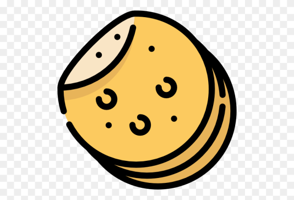 Нарисованная лепешка