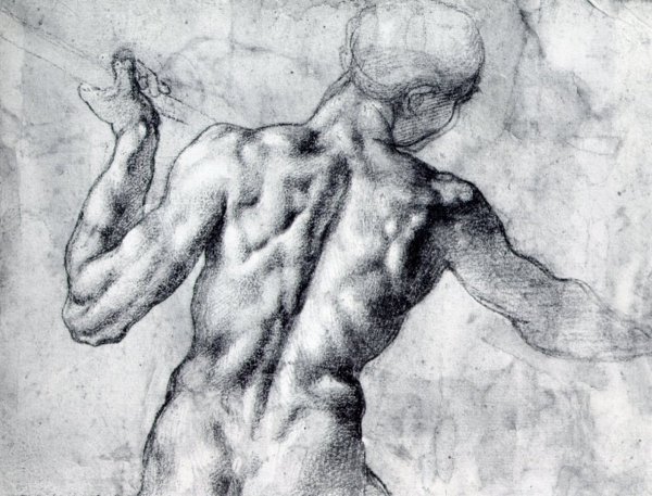 Микеланджело Буонарроти анатомия