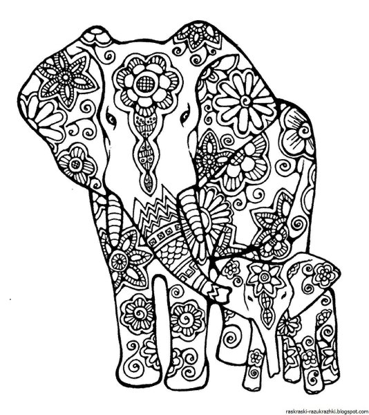 Успокаивающие раскраски