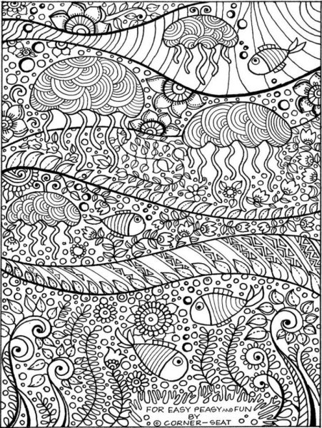 Раскраски для релаксации