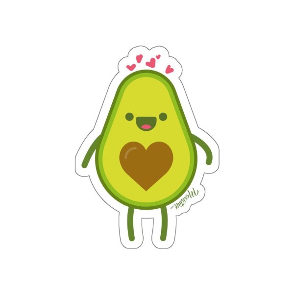 Наклейки для распечатки авокадо