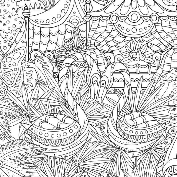 Раскраска антистресс для взрослых