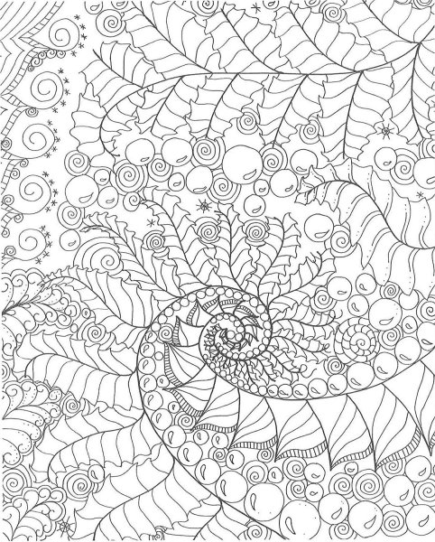 Раскраски для релаксации