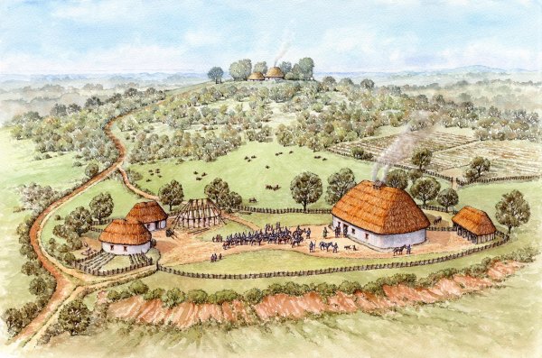 Кучевая Средневековая деревня