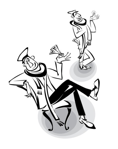 Андрей Миронов Остап Бендер арт