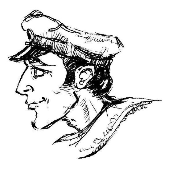 Остап Бендер шарж