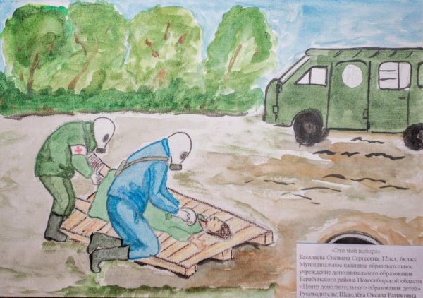 Гражданская оборона рисунки