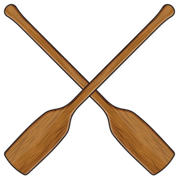 Весло мультяшное