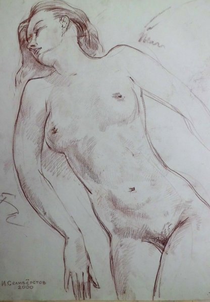 Рисунки карандашом обнаженка