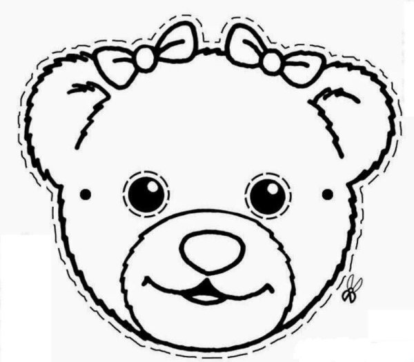 Мордочка медведя