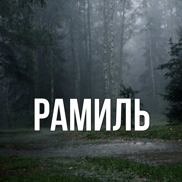 Рамиль имя
