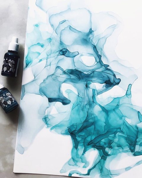 Живопись спиртовыми чернилами