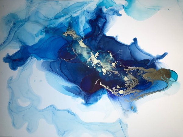 Живопись спиртовыми чернилами