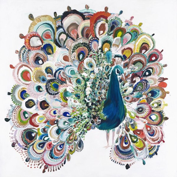 Стилизованный Павлин