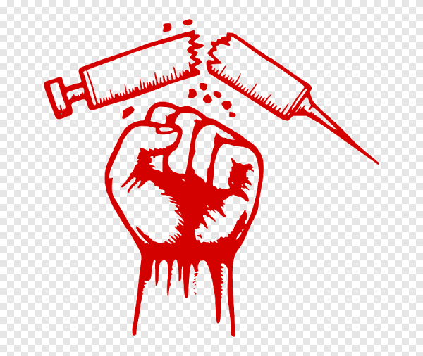 Плакат на тему против наркотиков