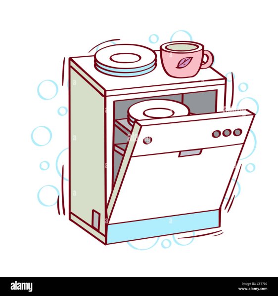 Посудомоечная машина анимация