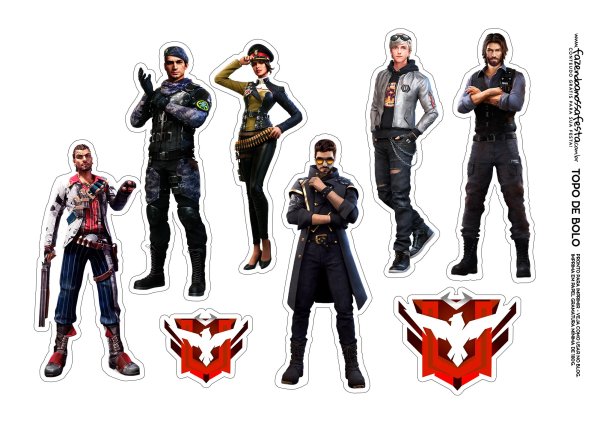 Free Fire персонажи