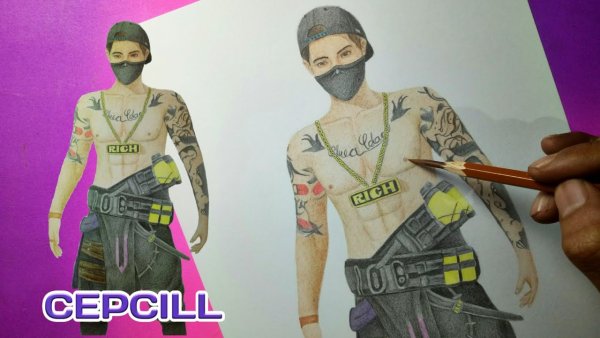 Рисовать free Fire