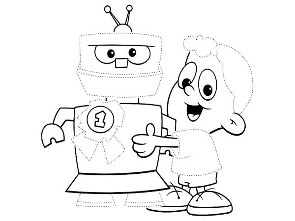 Нарисовать робота