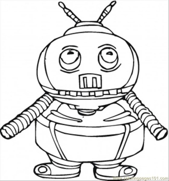 Робот мультяшный