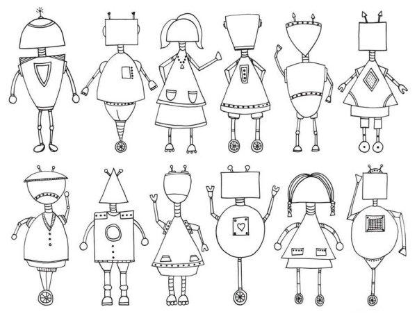 Работа мультяшный