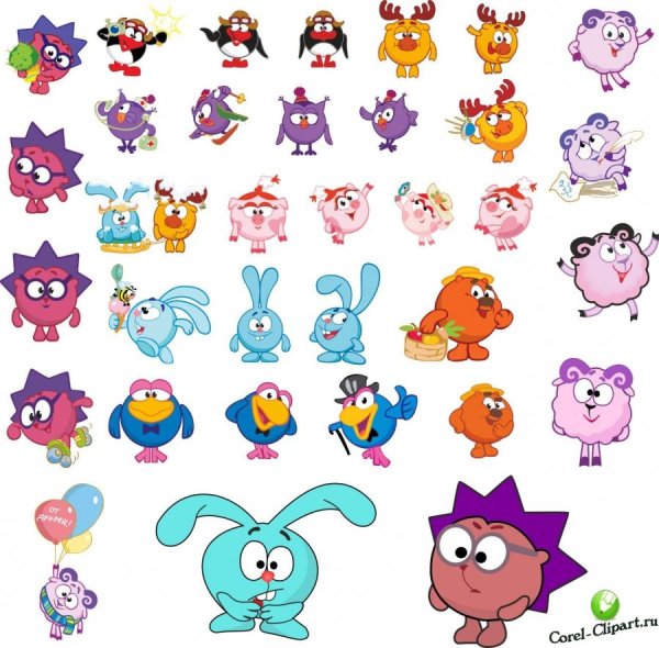 Крош Лосяш Бараш