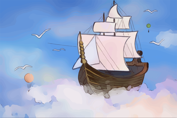 Корабль Векторная Графика