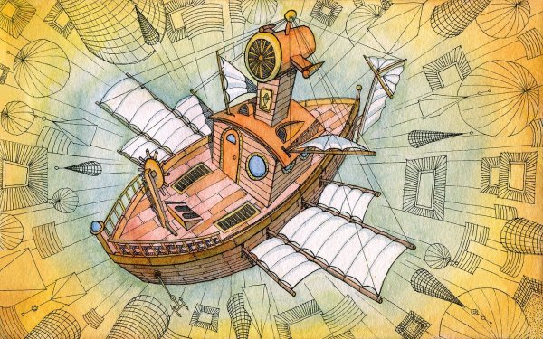 Летающий кораблик