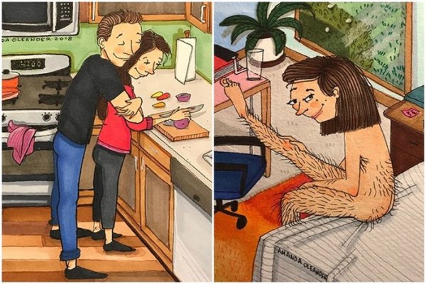 Рисунки Аманды Олеандер