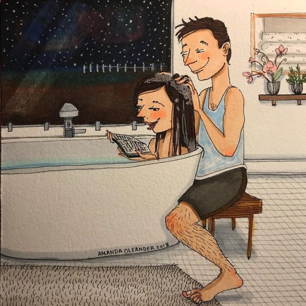 Аманда Олеандр картины