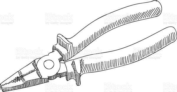 Пассатижи карандашом