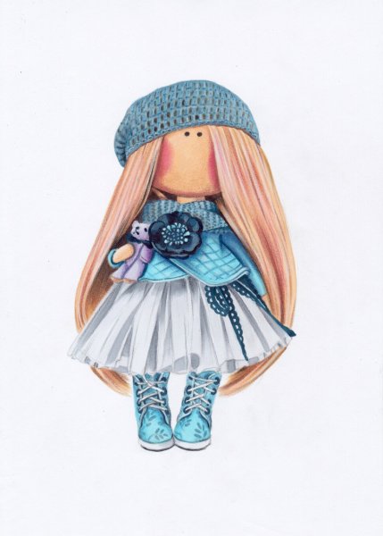 Карина Ясинова иллюстрации куклы