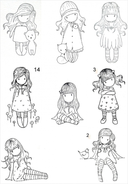 Куклы Сюзанны Вулкотт выкройка